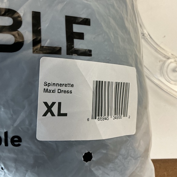 Forest Ink Spinnerette Maxi Dress in size XL. - Picture 10 of 11